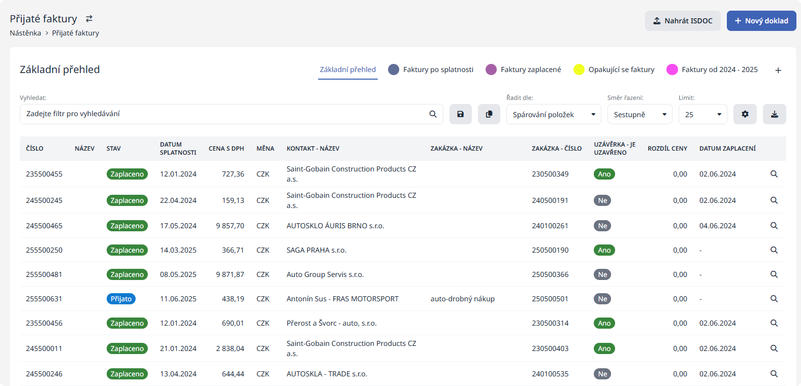 AutoOffice hlavní stránka