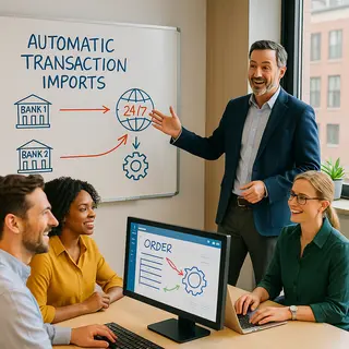 Automatické importy transakcí